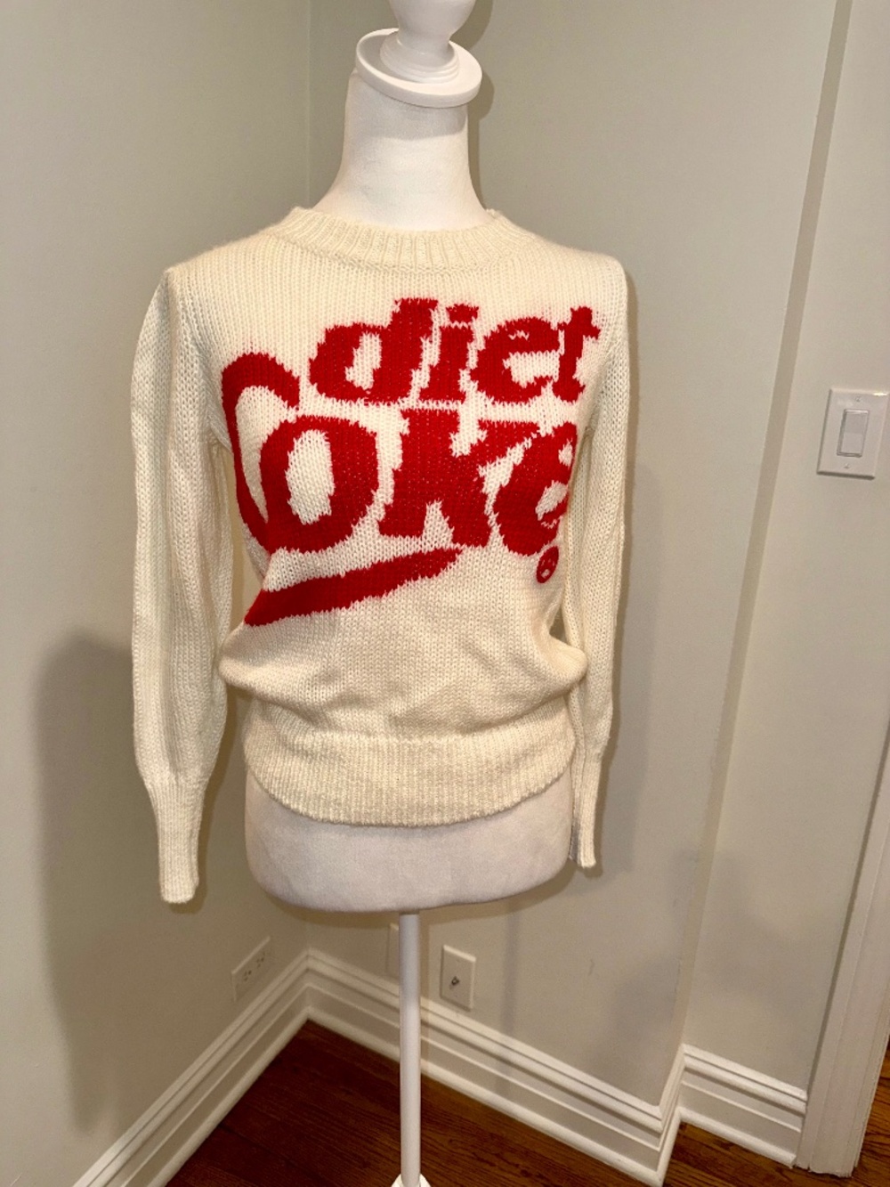 Wild fox Diet Coke Sweater Size Xs